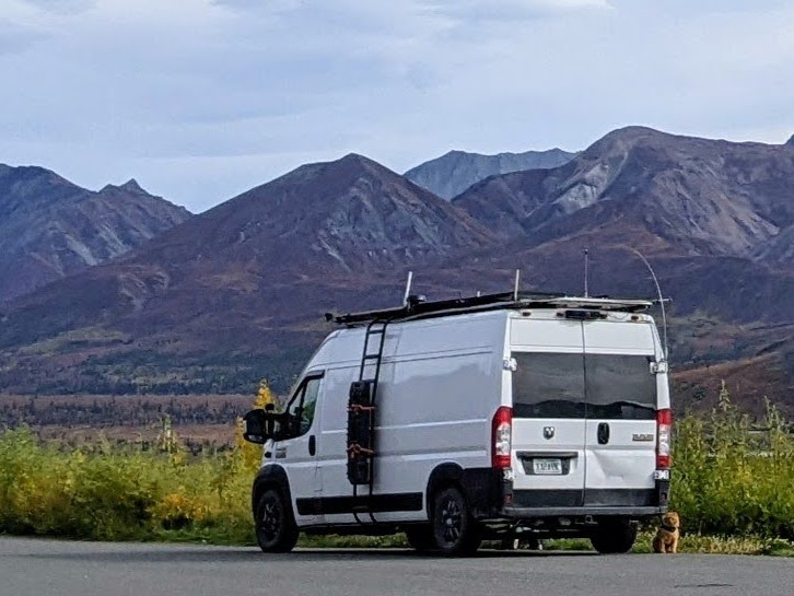 Campervan in Alaska